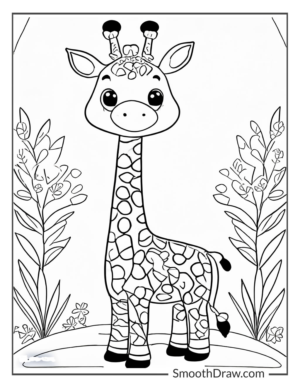 cute baby giraffe
