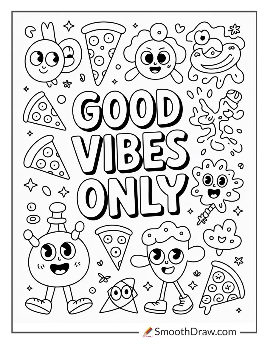 Cute Coloring Pages For Teens