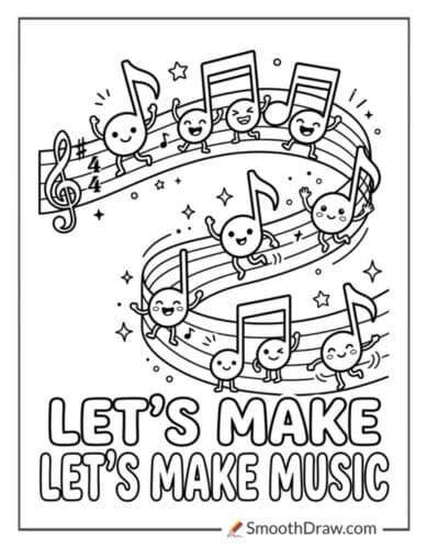 Dancing Musical Notes