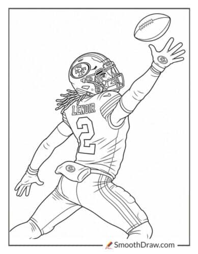 Deommodore Lenoir Breaking Up Pass