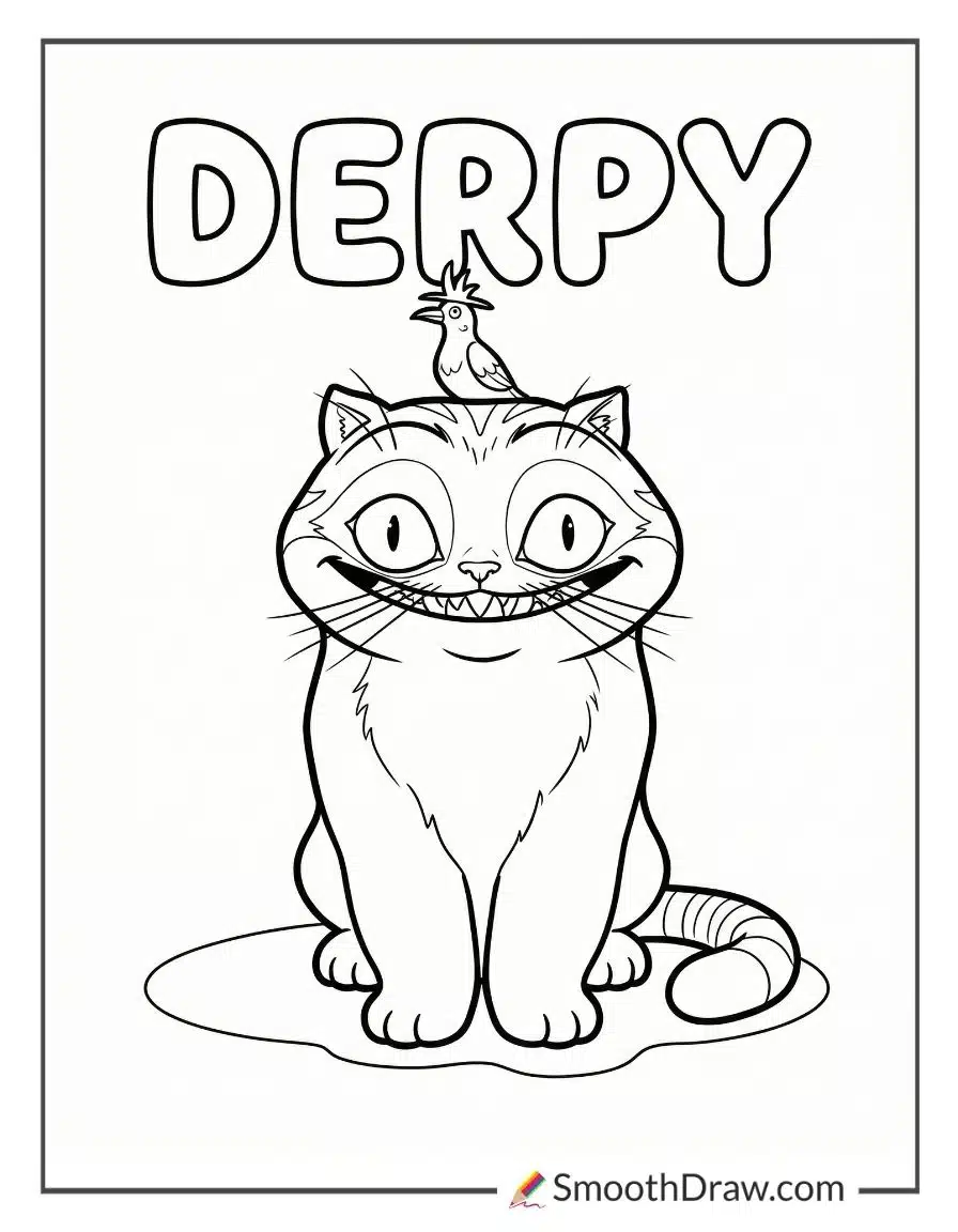 Derpy Kpop Demon Hunters Coloring Pages