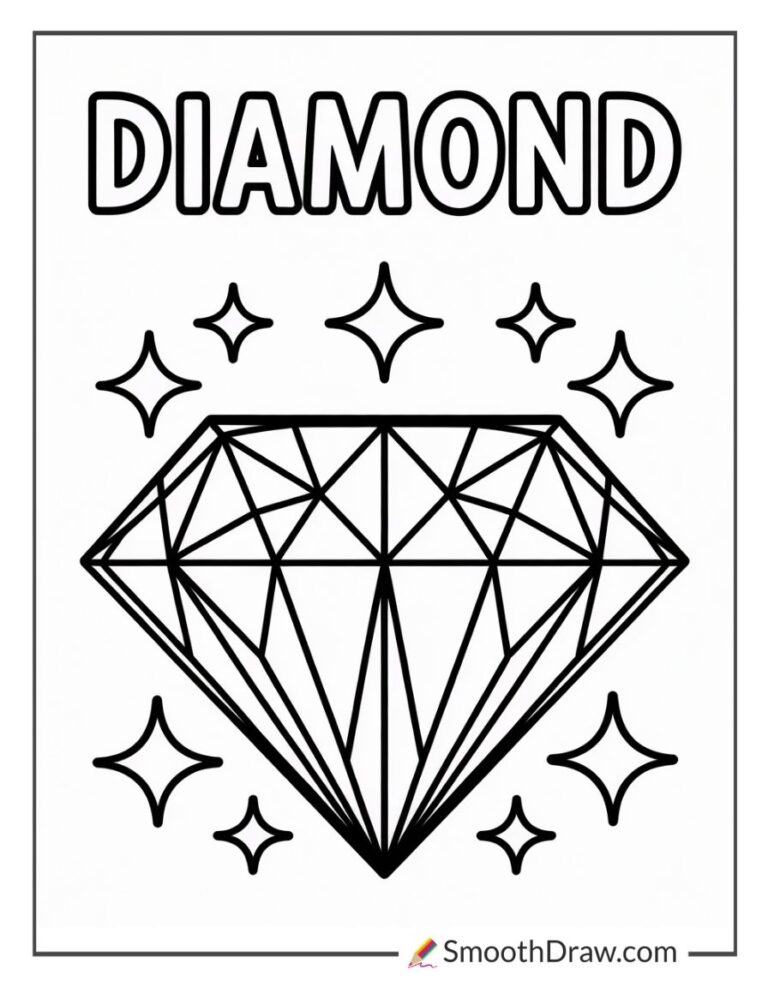 42 Shapes Coloring Pages (Free Printable PDFs)
