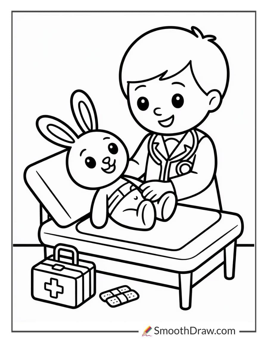 Doctor Coloring Pages The Muppets Honeydew Doctor Coloring Pages 