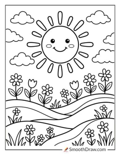 Easy Stress Relief Coloring Pages