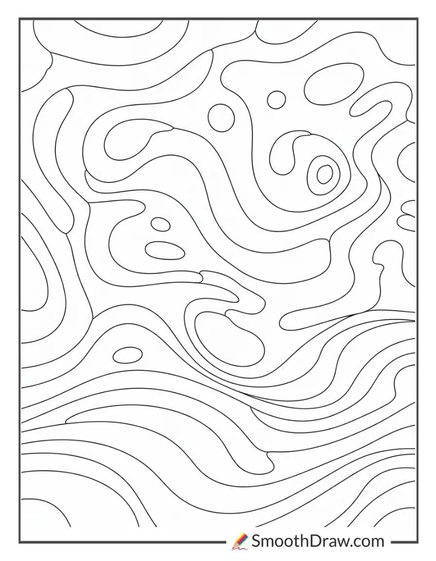 Easy Trippy Coloring Pages For Adults