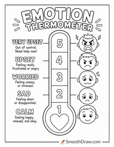 Emotion Thermometer For Kids