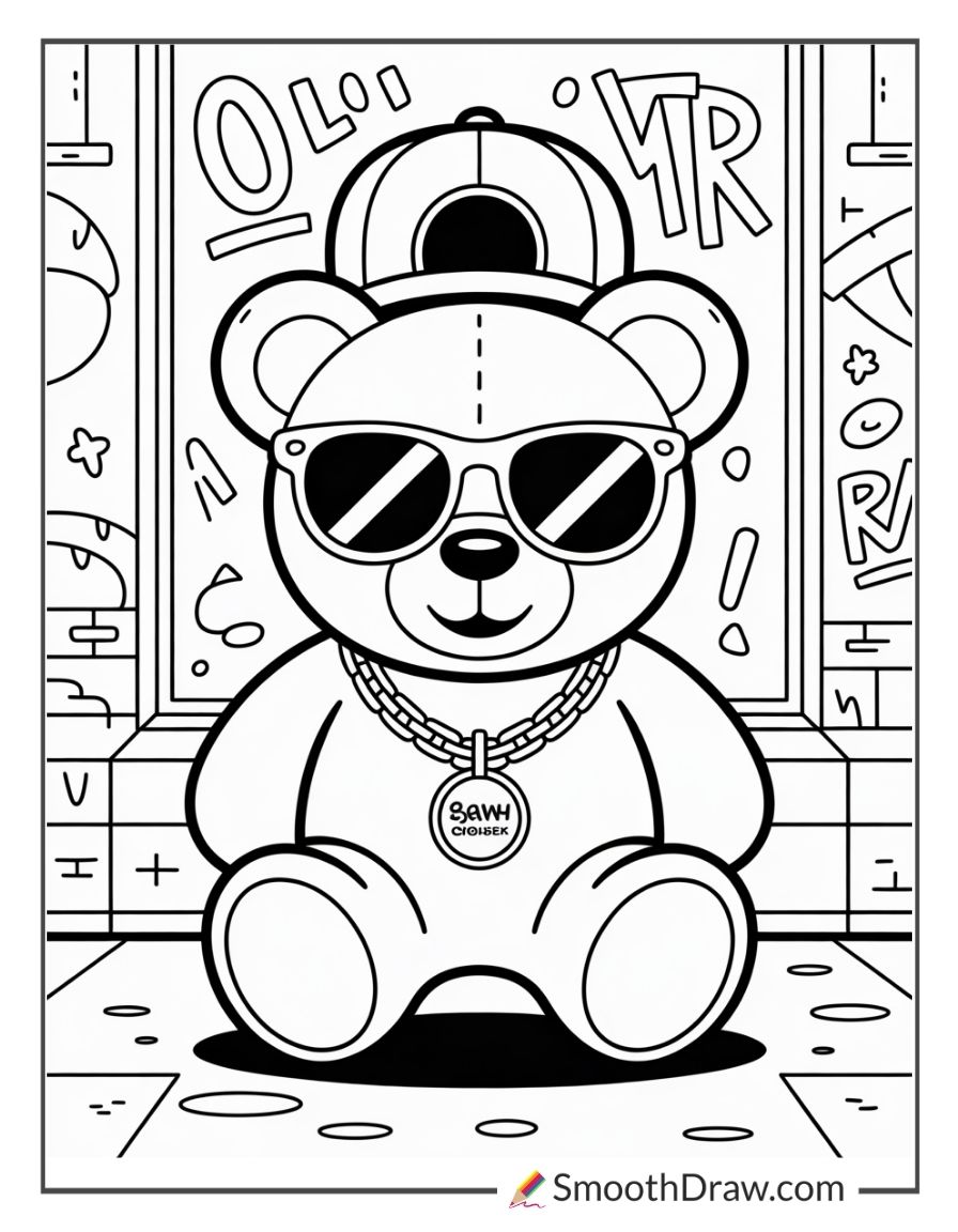 Gangster Teddy Bear