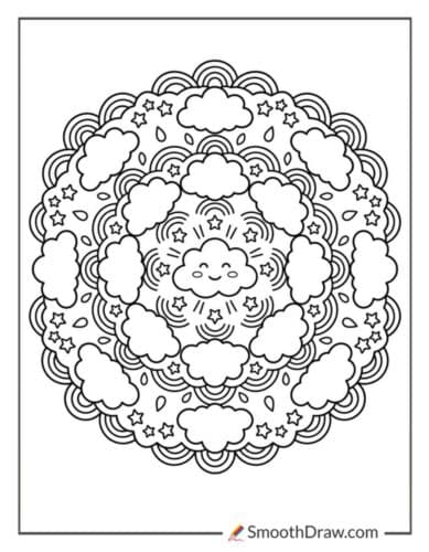 Gentle Cloud Mandala