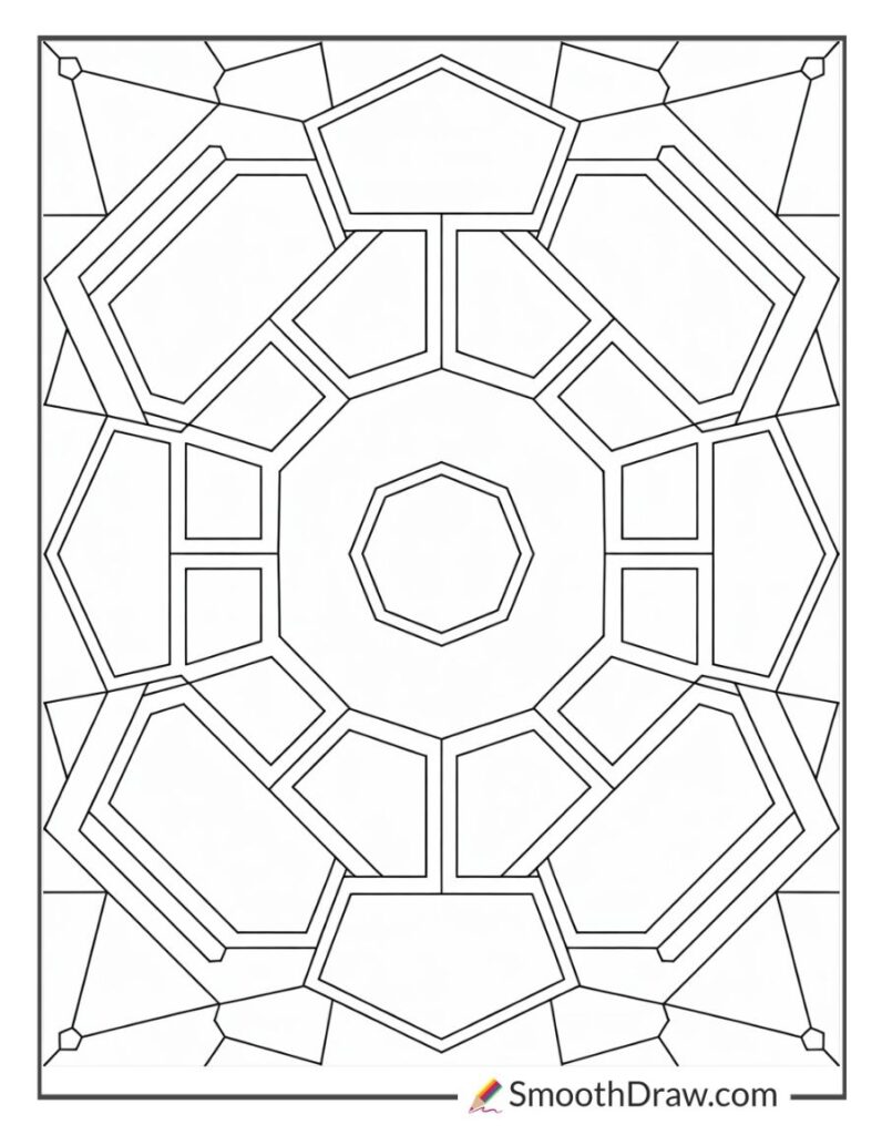 42 Shapes Coloring Pages (Free Printable PDFs)