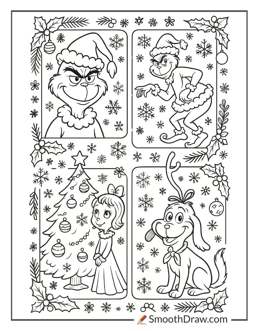 Grinch Coloring Book