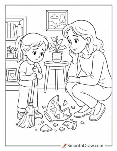 Guilt After Broken Vase