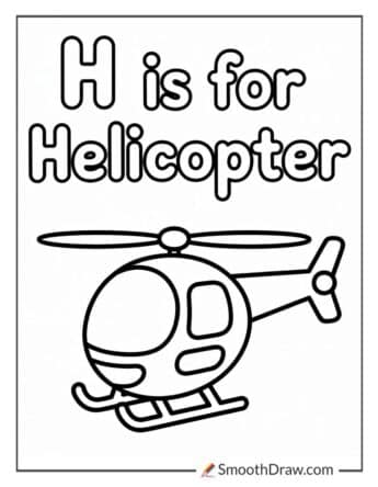 h is for helicopter