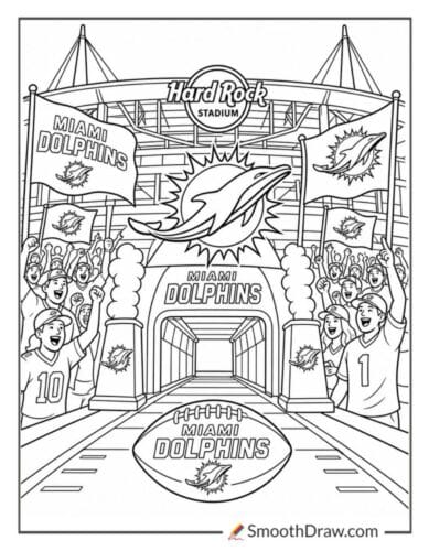 Hard Rock Stadium Entrance