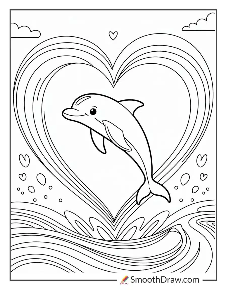 Heart Dolphin