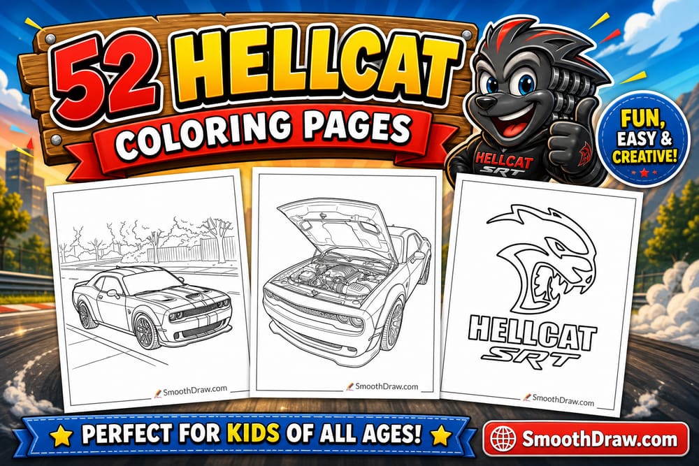Hellcat coloring pages