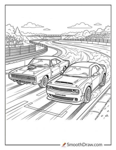 Hellcat Racing Another Muscle Car