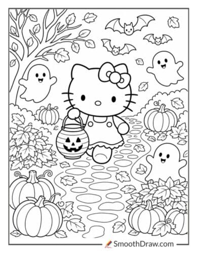Hello Kitty Carrying Lantern