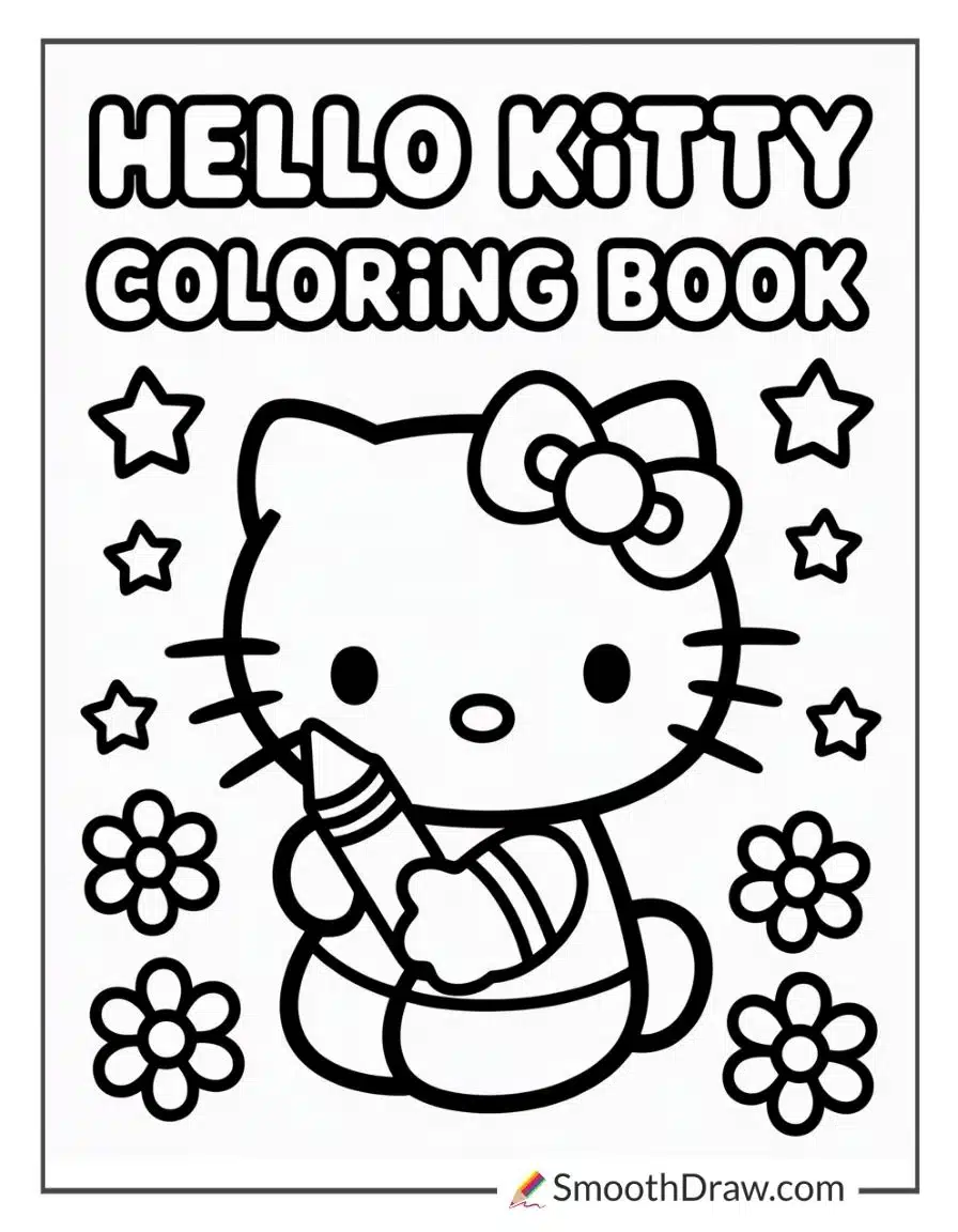 Hello Kitty Coloring Book