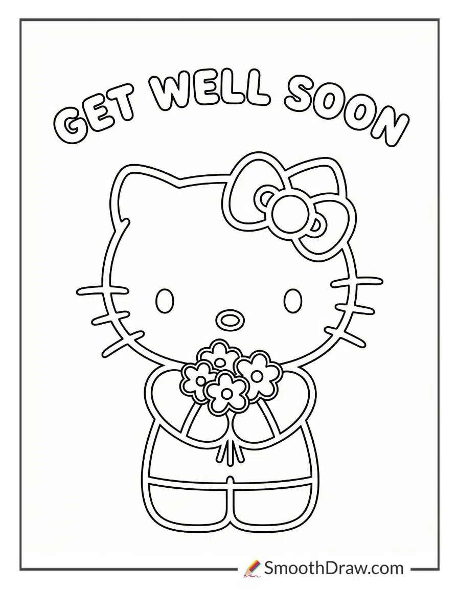 Hello Kitty Get Well Soon
