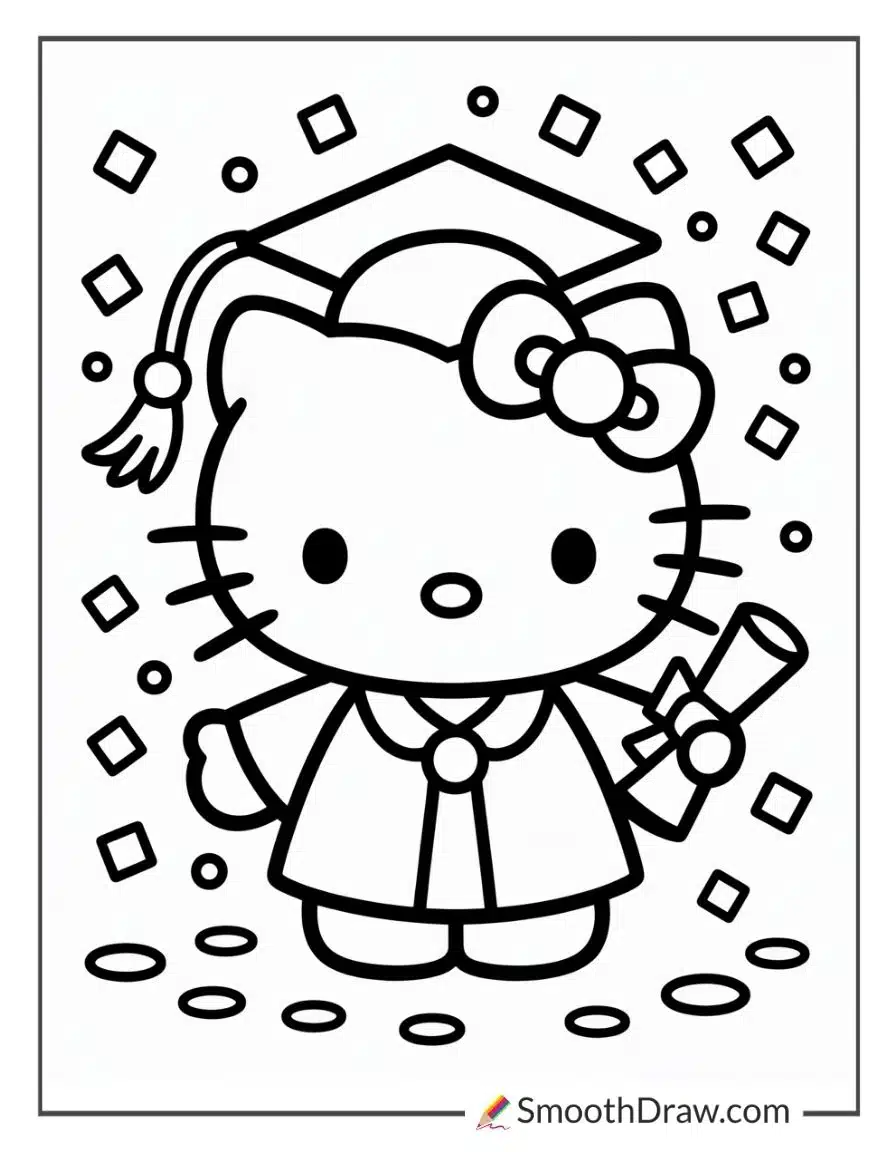 Hello Kitty Graduation