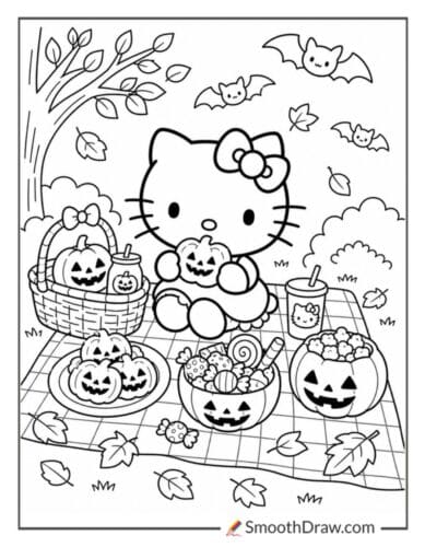 Hello Kitty Halloween Picnic