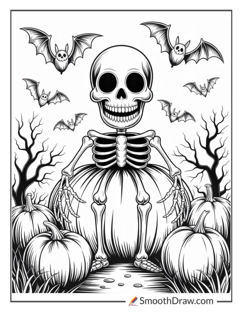 Skeleton Hand Coloring 39 Skeleton Coloring Pages (Free PDFs)