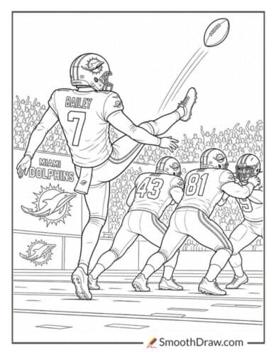 Jake Bailey Punting Football