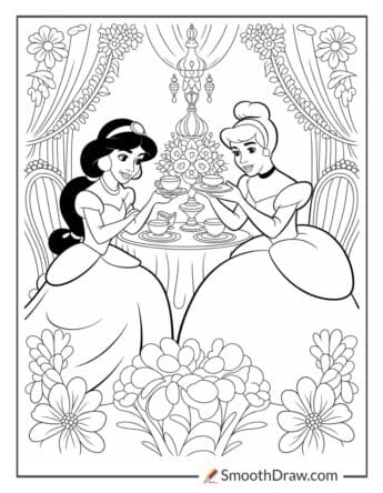 jasmine cinderella disney princesses