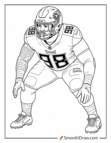 Jeffery Simmons Defensive Stance