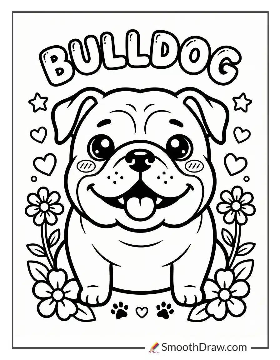 Kawaii Bulldog