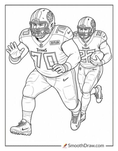 Kevin Zeitler Leading A Block