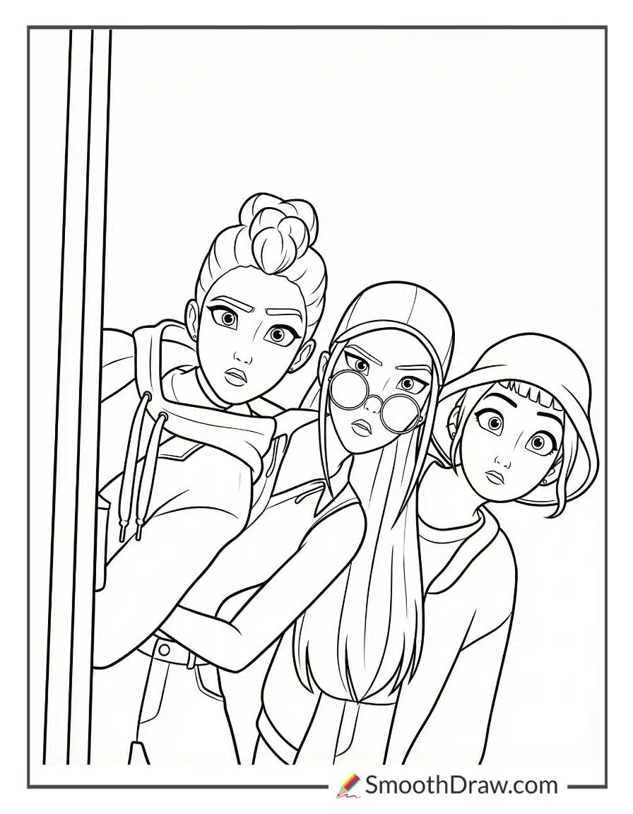 Kpop Demon Hunters Around Corner