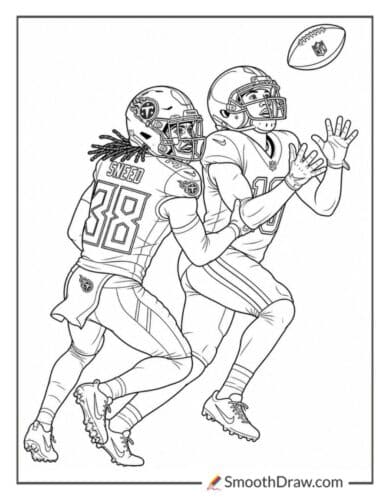 L Jarius Sneed Covering Receiver