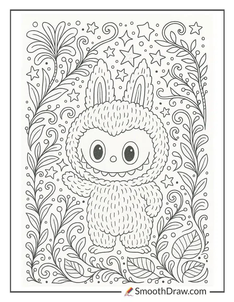 labubu coloring book