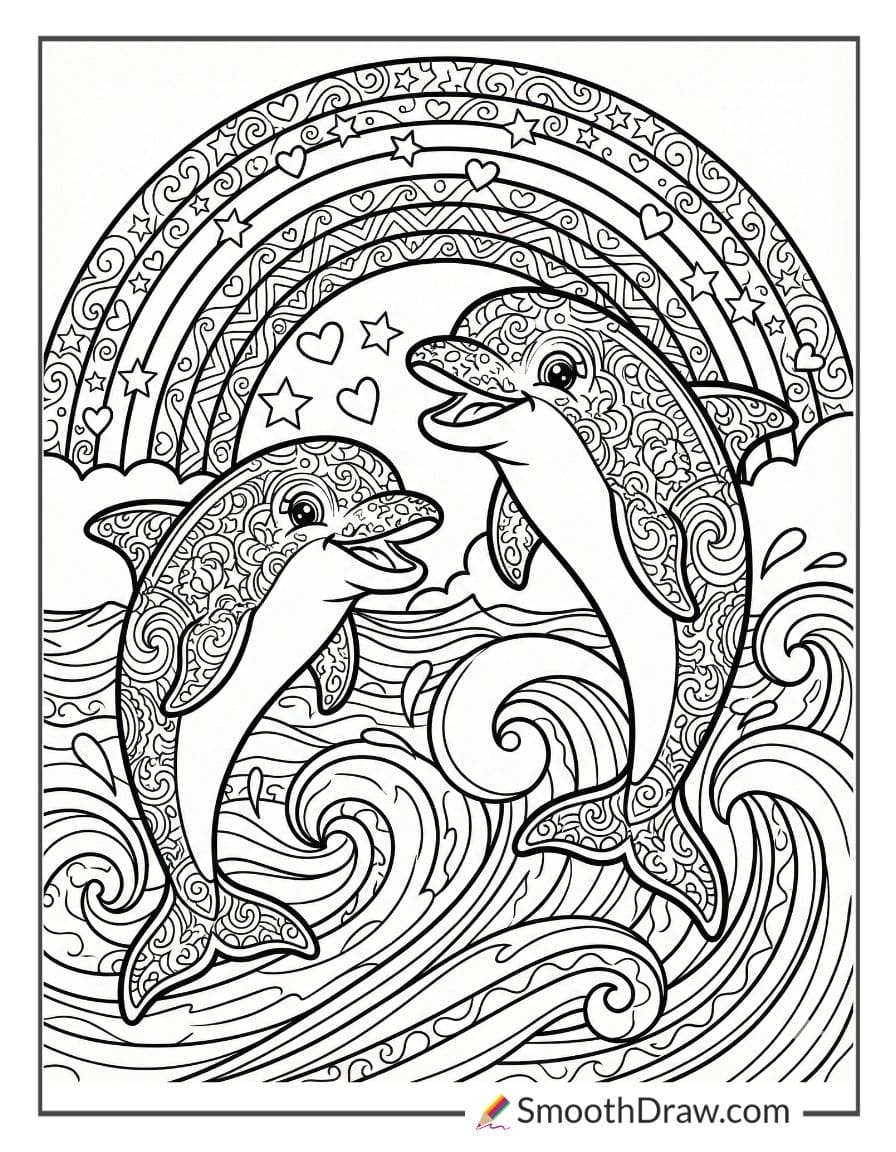 lisa frank dolphin