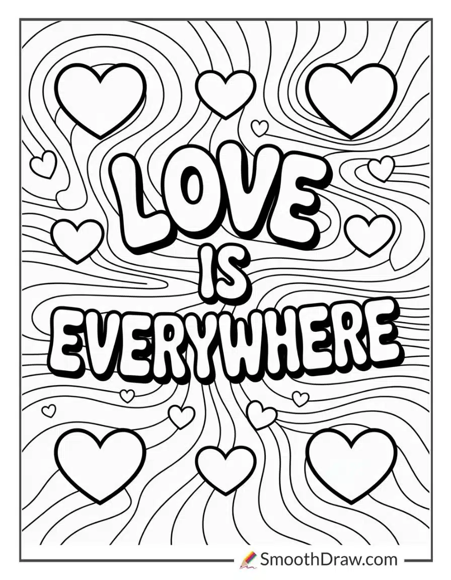 Love Trippy Coloring Pages