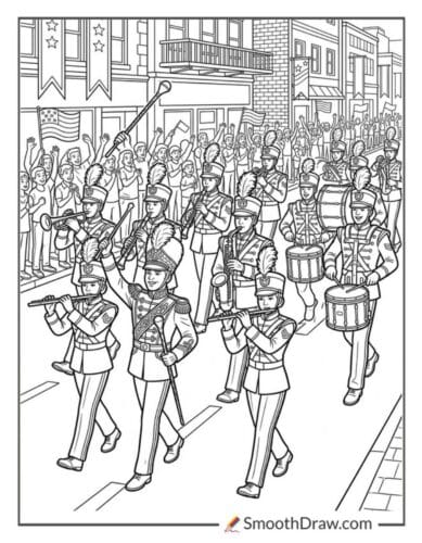 Marching Band Performance