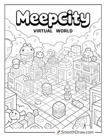 meep city coloring pages