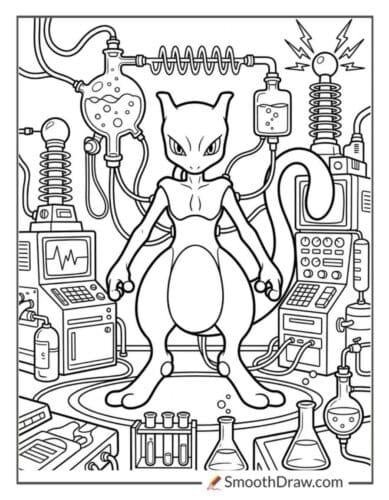 Mewtwo In A Laboratory