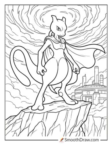Mewtwo In The Pok Mon Movie