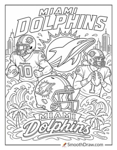 Miami Dolphins Promo Artwork