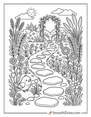 Mindful Garden Path