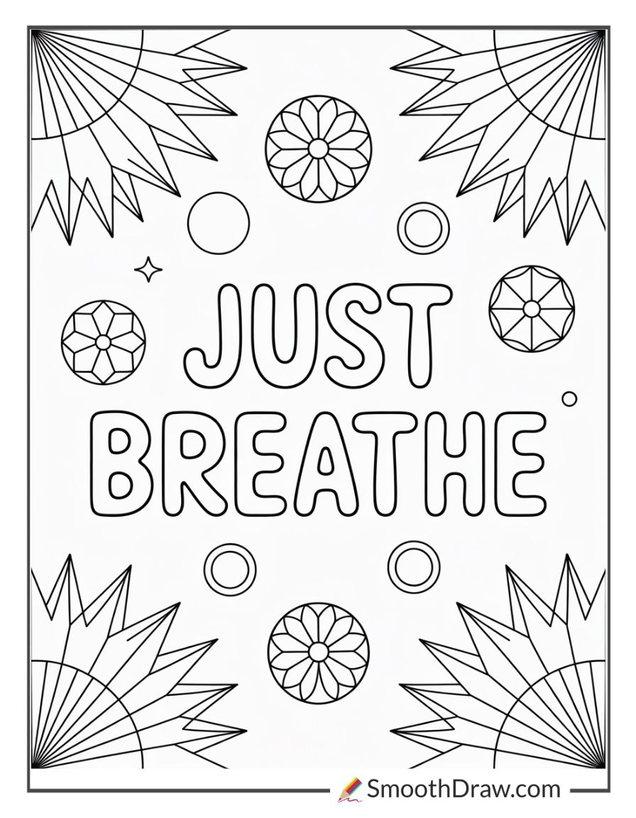 Mindfulness Coloring Pages For Teens