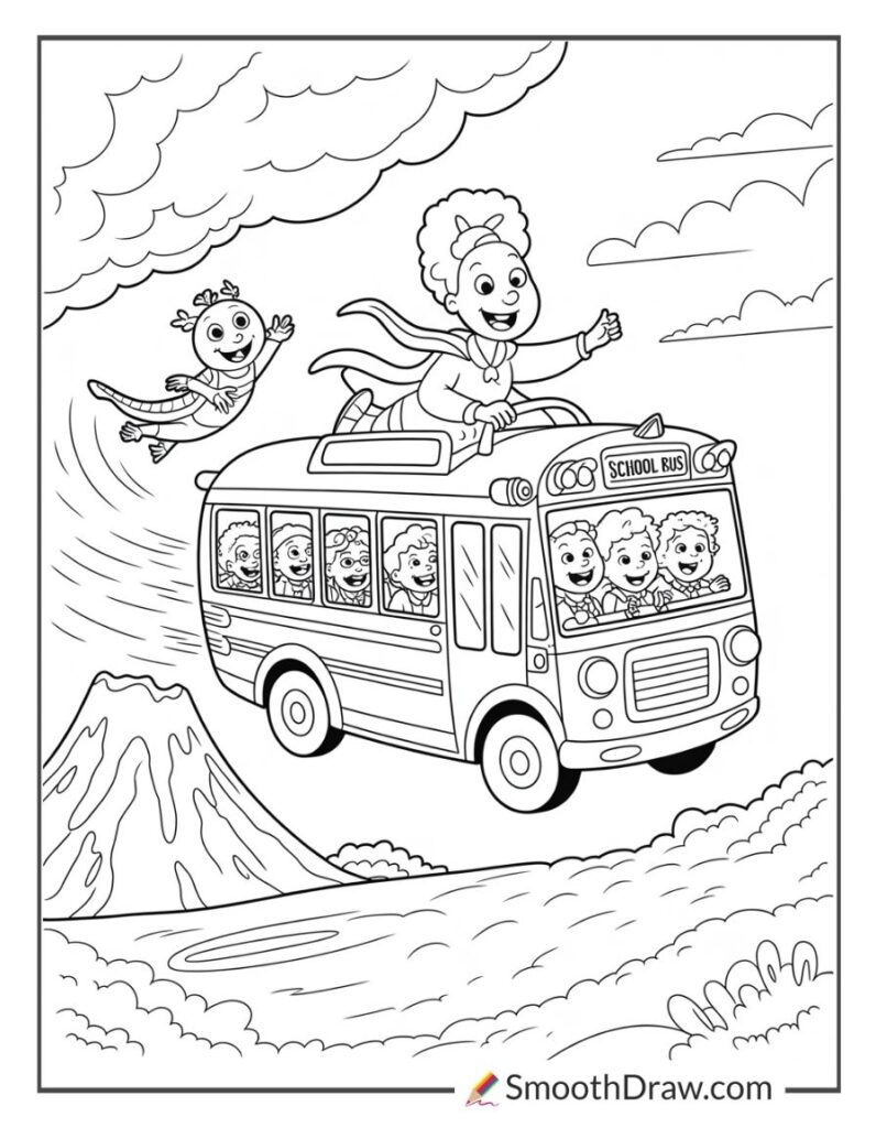 School Bus Rpintouts 34 School Bus Coloring Pages For Kids