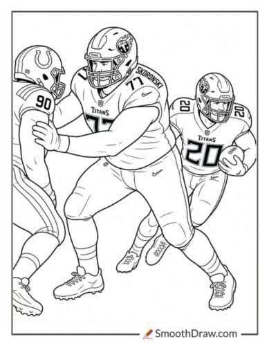 Peter Skoronski Blocking Assignment