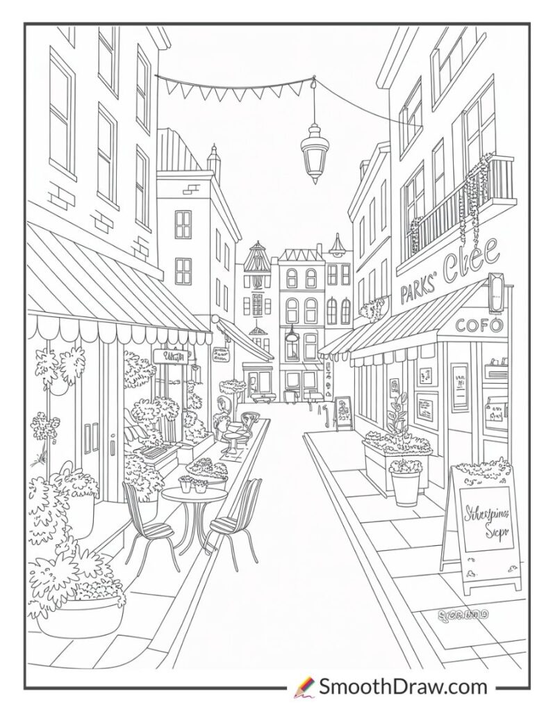 62 Free City Coloring Pages (Printable PDFs)