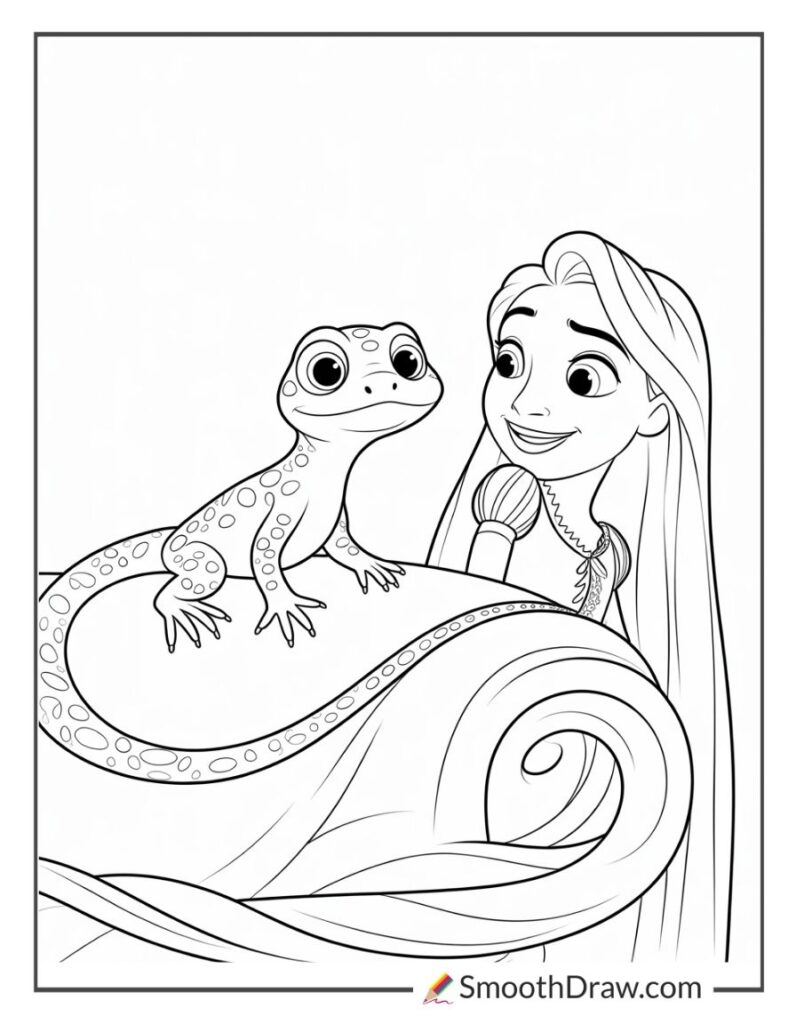 Pascal Lizards Coloring Sheet 40 Lizard Coloring Pages (Print Free Today)