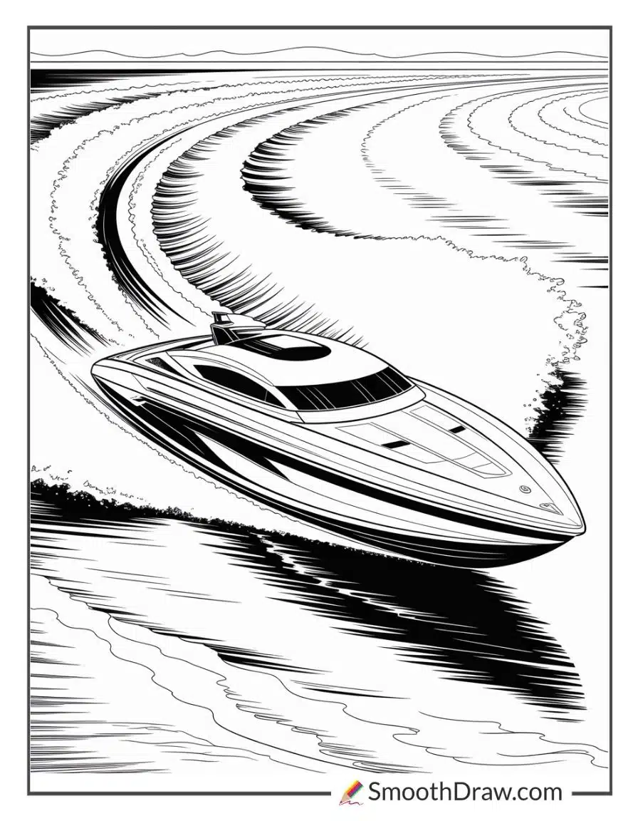 Realistic Speed Boat