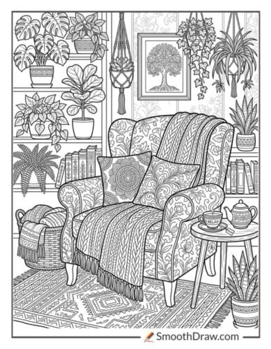 Relaxation Stress Relief Coloring Pages For Adults
