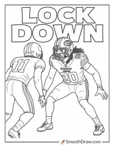 Renardo Green Covering A Receiver